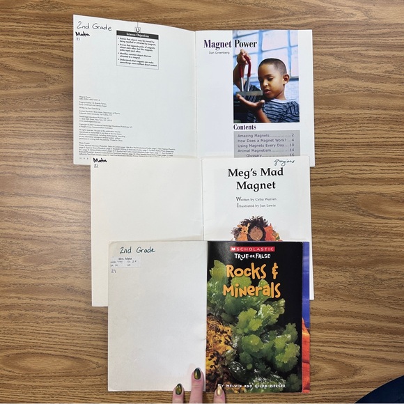Assorted Kids Science Books - Rocks, Minerals & Magnets (Colorful Covers) - Picture 9 of 13